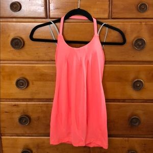 Lululemon Tank & Sports Bra, Criss-Cross Low Back